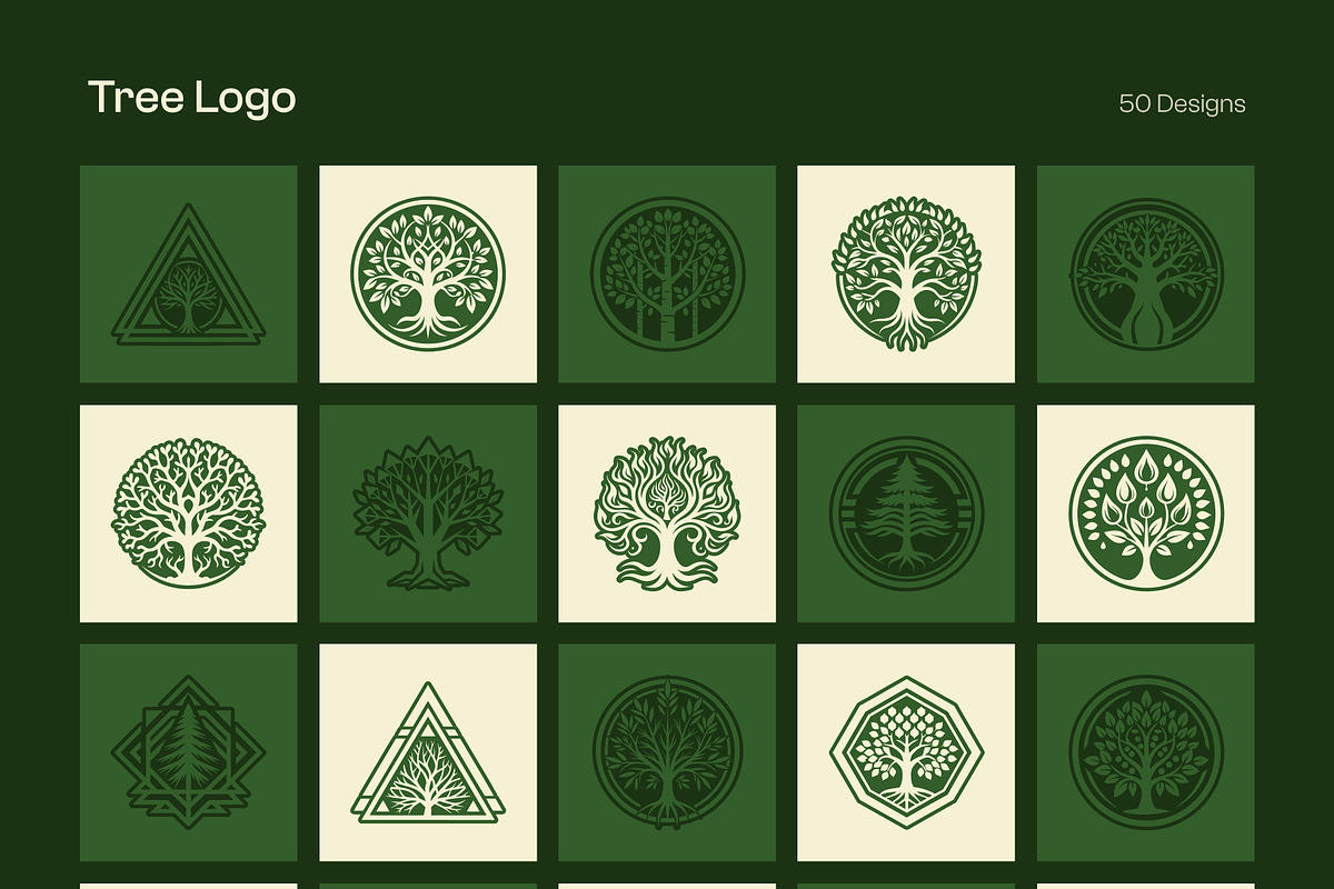 Nature Logo Bundle, a Solid Icon by Creative Stall (Photo 17 of 36)