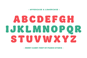 Merry Candy - Retro Groovy Font, a Handwritten Font by Pian45 Studio (Thumbnail 6 of 8)