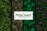 Pixel chaos digital camo patterns, a Pattern Graphic by ArchonDigitalShop (Thumbnail 6 of 11)