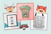 Woodland Animals Emojis BUNDLE, an Emoji Icon by NatBurger (Thumbnail 8 of 16)
