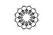 Black White Mandala Illustration Set, a Decorative Illustration by NJ Himel (Thumbnail 44 of 101)