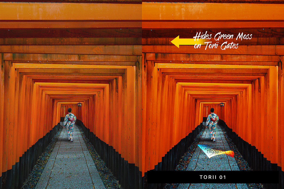 50 Kyoto Lightroom Presets and LUTs, a Preset Add-On by SparkleStock (Photo 6 of 10)