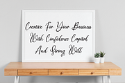 William Smitson | Script Font, a Script Font by Scratchones (Thumbnail 5 of 8)