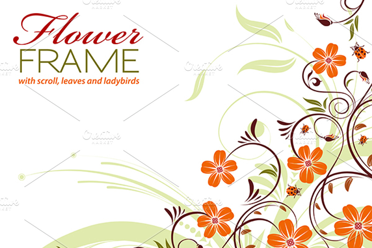 Flower Frames, a Decorative Illustration by TAlex (Photo 8 of 11)