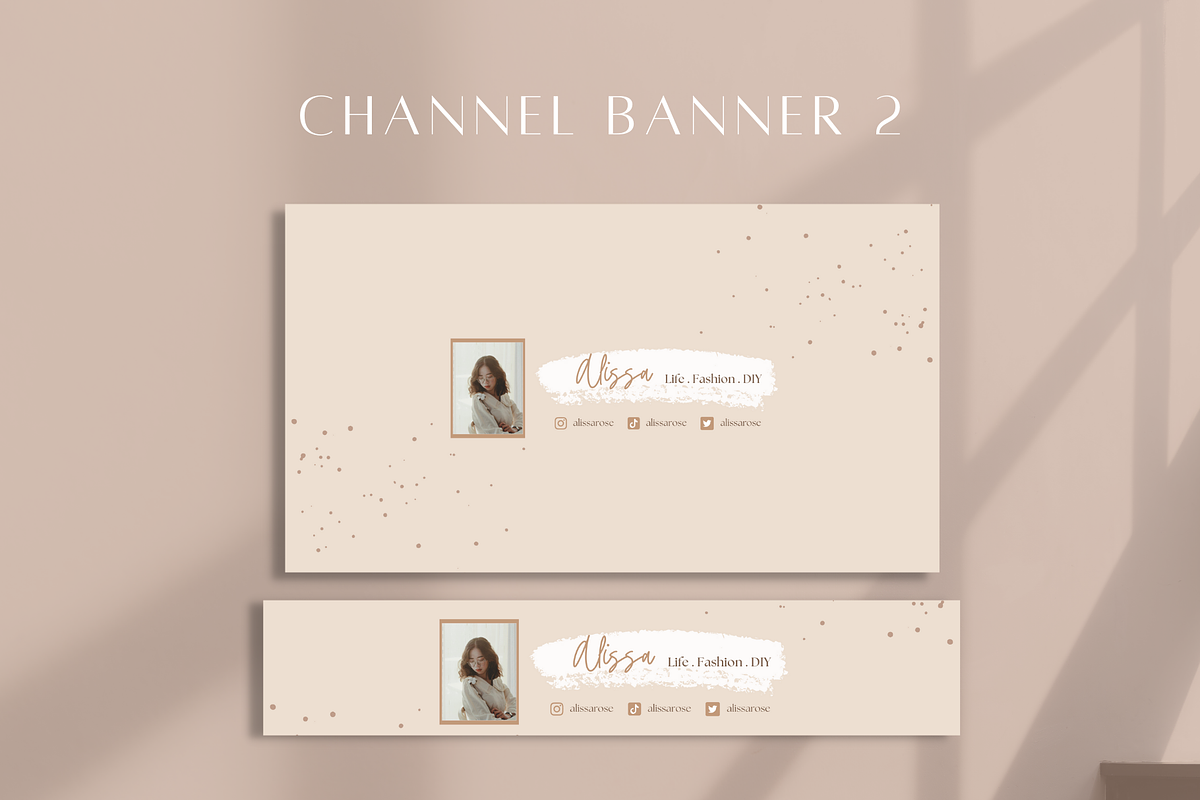 YouTube Branding Kit Canva, a Social Media Template by Creative Pixi (Photo 6 of 9)