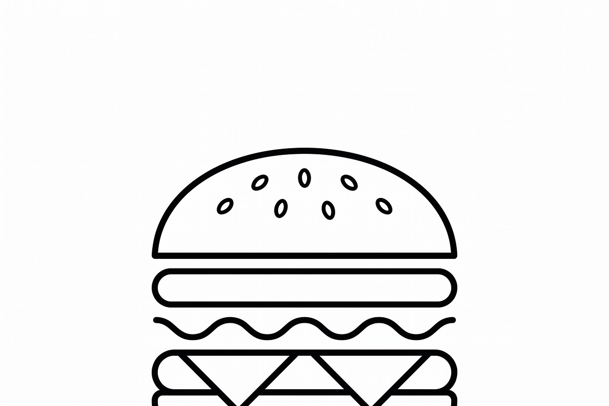Food Beverage Icon Pack, an Outline Icon by adenpinkstore (Photo 12 of 18)