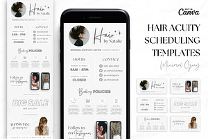 Hairstylist Acuity Scheduling, Canva