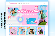 Gen Z Danish Pastel Shopify Theme, a Shopify Template by PLANETSEL (Thumbnail 1 of 5)