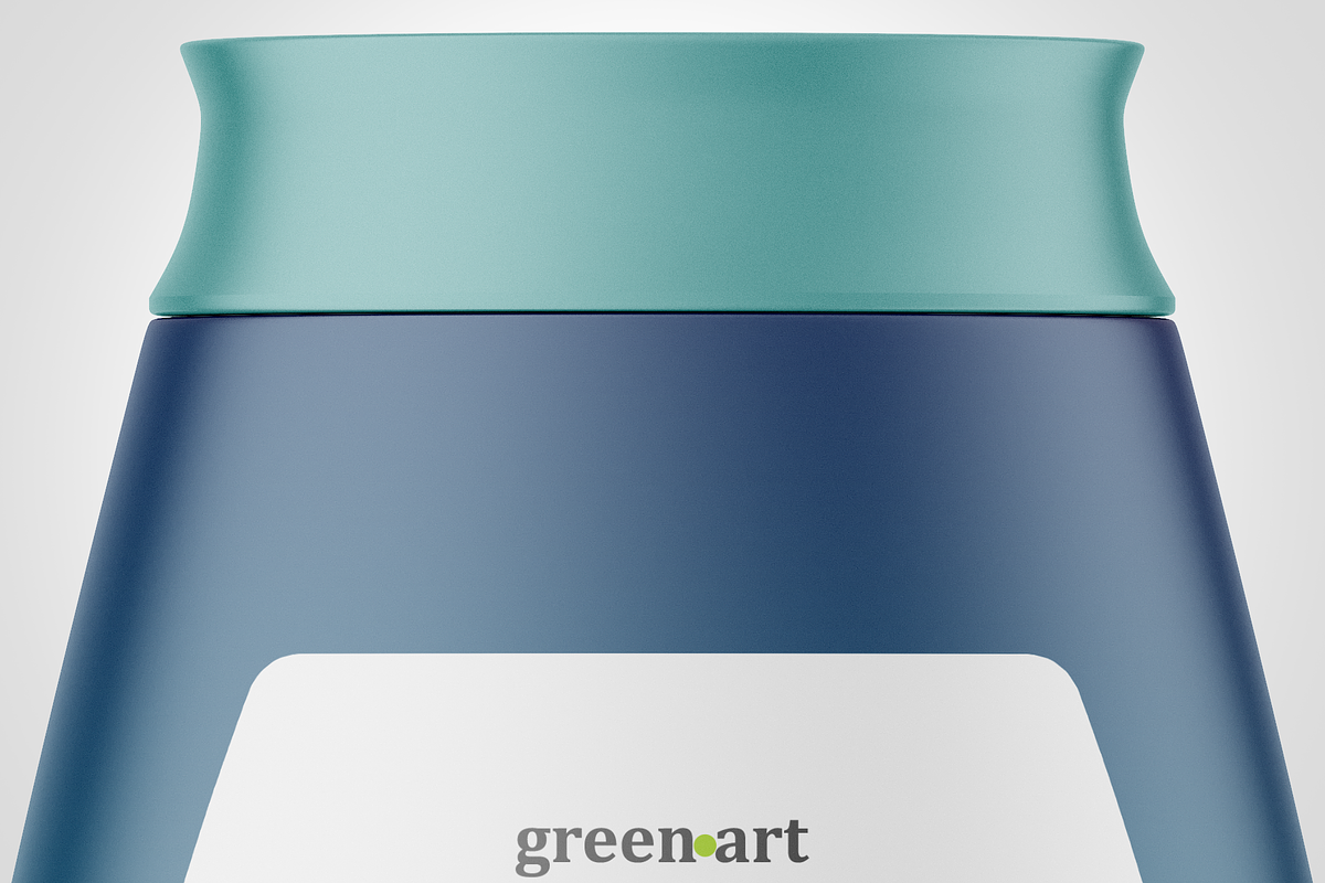Plastic Shampoo Bottle Mockup, a Packaging Mockup by Green Art (Photo 3 of 4)