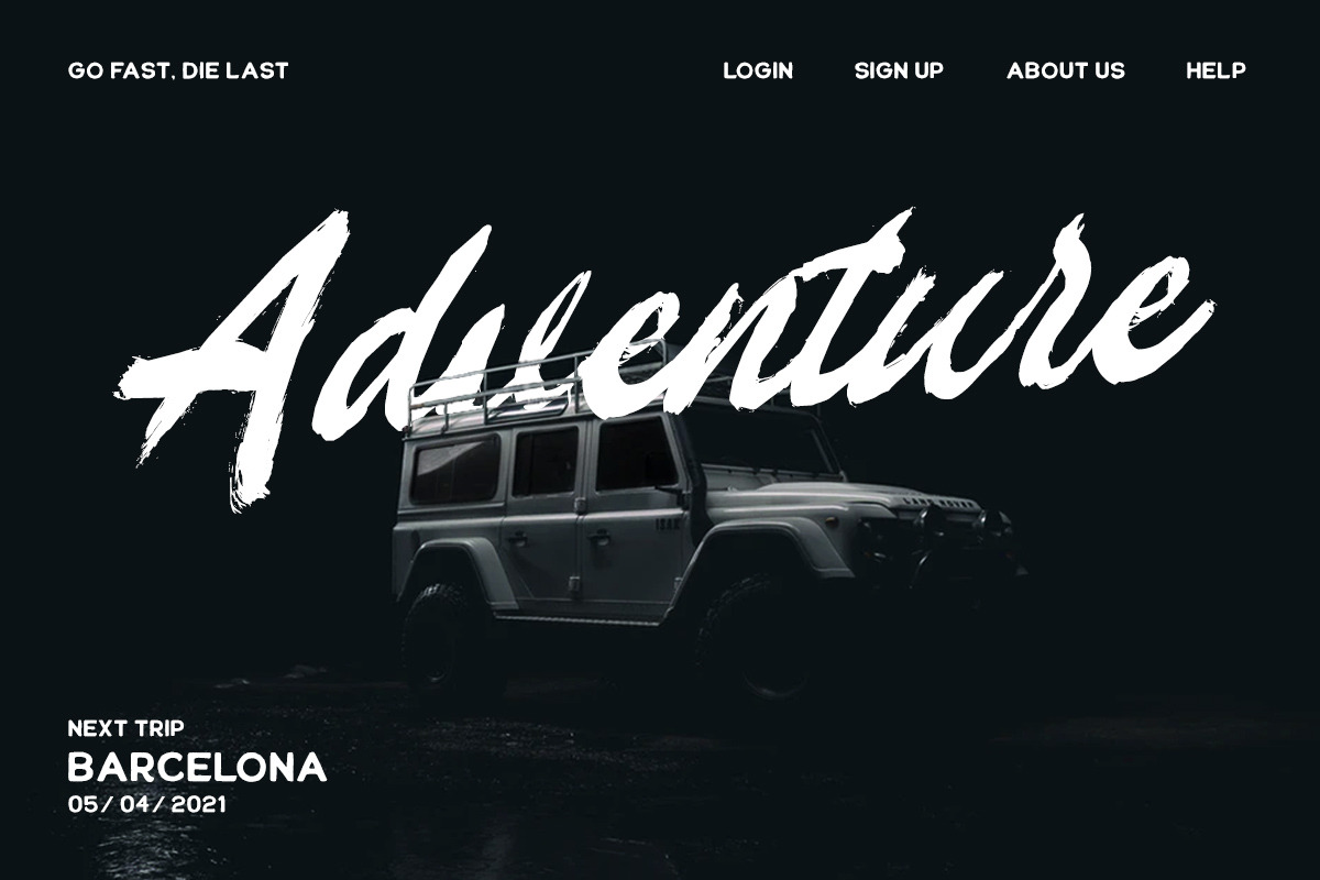 Winland - Brush Font, a Script Font by Littlehand (Photo 2 of 9)