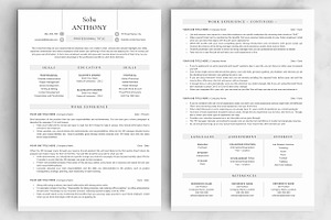 Resume/CV - The Soba