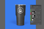 30 oz Tumbler Mock-Up, a Cups & Container Mockup by dedpixel supply co. (Thumbnail 2 of 3)
