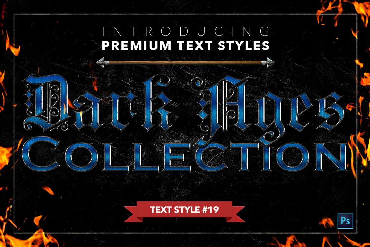 Dark Ages #2 - Text Styles, a Layer Style Add-On by Jonas Stensgaard (Photo 20 of 28)