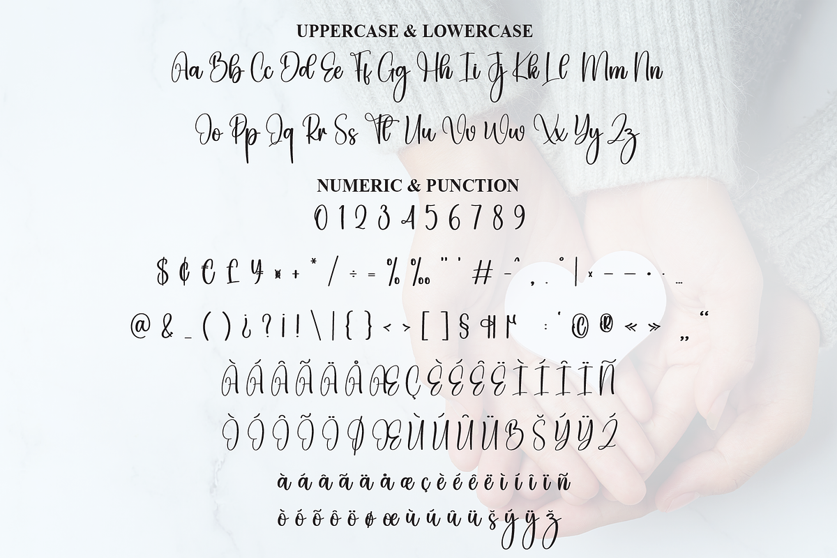 Sweetie | Script Font, a Handwritten Font by Scratchones (Photo 7 of 9)
