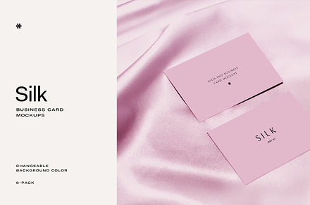 SILK – Business Card Mockup, a Print Template by The Goods Club