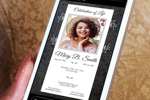 Graystone Funeral Digital Invitation