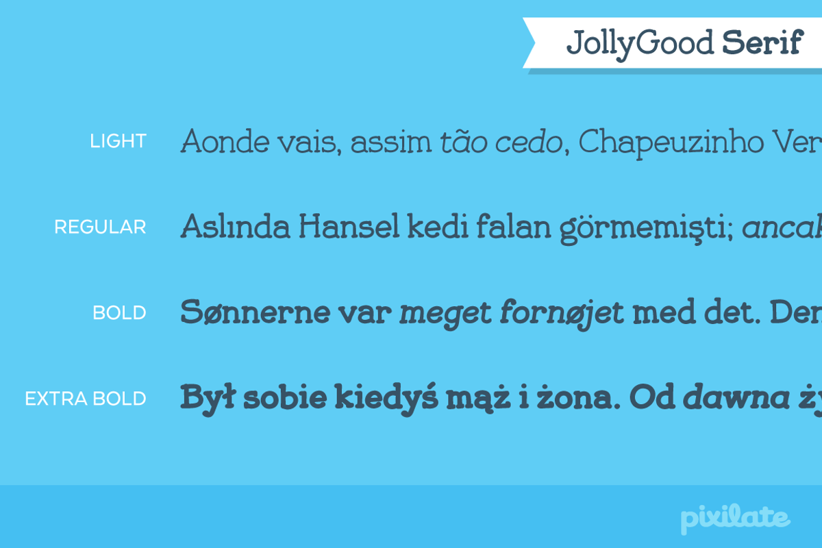 JollyGood Serif- Complete preview 3