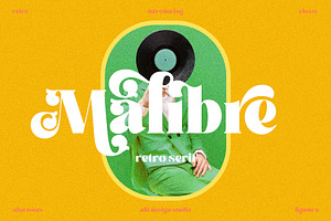 Malibre Typeface