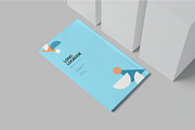Long Rectangle Book Mockups, a Product Mockup by megostudi0 (Thumbnail 4 of 8)
