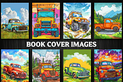 Cute Truck Coloring Pages for Kids, a Stationery Template by Design Station (Thumbnail 2 of 4)