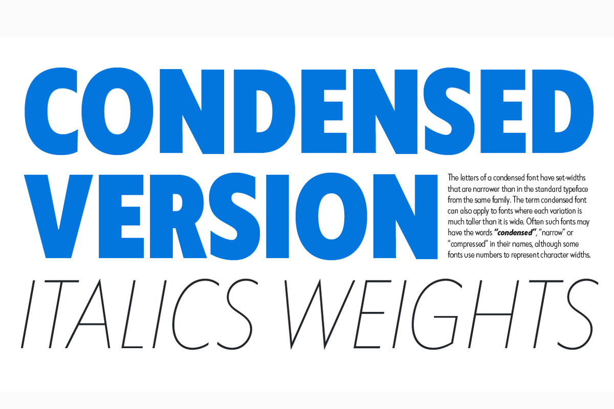 Klein - 54 fonts preview 3
