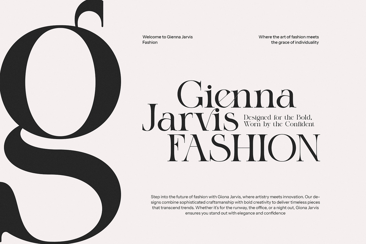 Elgim Elegant Serif Font, a Serif Font by Perfectype (Photo 3 of 8)