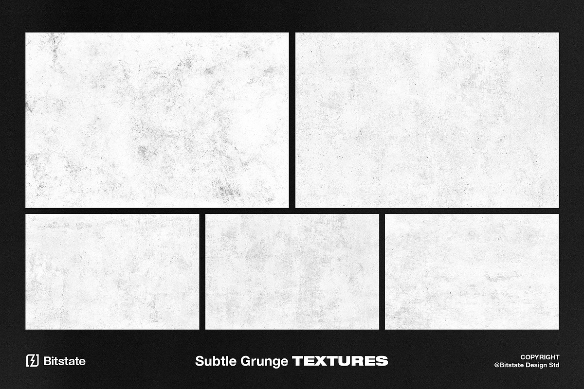 Subtle Grunge Textures, a Texture Graphic by Bitstate Design (Photo 2 of 4)