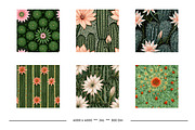 Cactus Flower Retro Art Designs, a Pattern Graphic by karenfoleyphoto (Thumbnail 11 of 18)