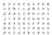 Hand Drawn Nature Icons, an Outline Icon by Brickclay (Thumbnail 8 of 8)