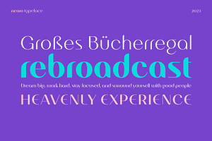 Nearo Font Family