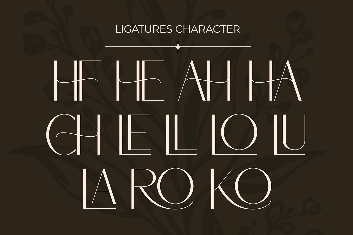 Chalero - A Soft Modern & Luxury, a Sans Serif Font by Muflieart (Photo 9 of 12)