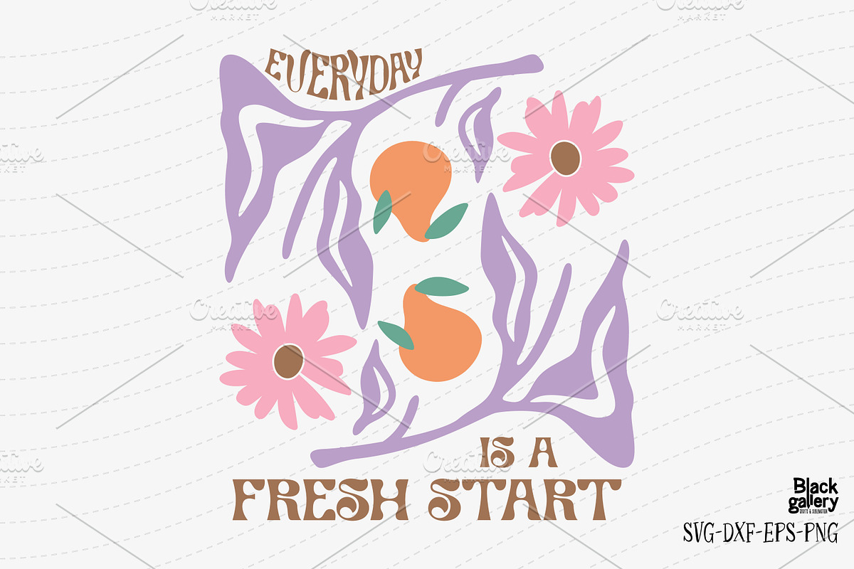 Boho Abstract Flower SVG Bundle, a Graphic by Clipart Bloom (Photo 5 of 16)