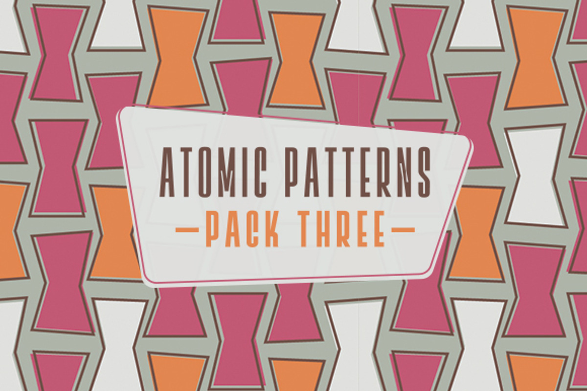 Atomic Patterns Pack 3, a Pattern Graphic by Ariel Tyndell Design (Photo 1 of 2)