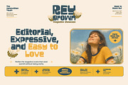 Reygrown, a Handwritten Font by rudiSasori (Thumbnail 10 of 12)