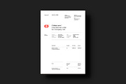 Invoice templates - Orbital Zero, a Stationery Template by Srg® (Thumbnail 5 of 12)