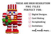 Yarn Crochet Nutcracker Cipart, an Illustration by OK Design (Thumbnail 5 of 6)