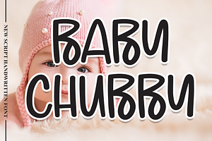 Baby Chubby Script Font