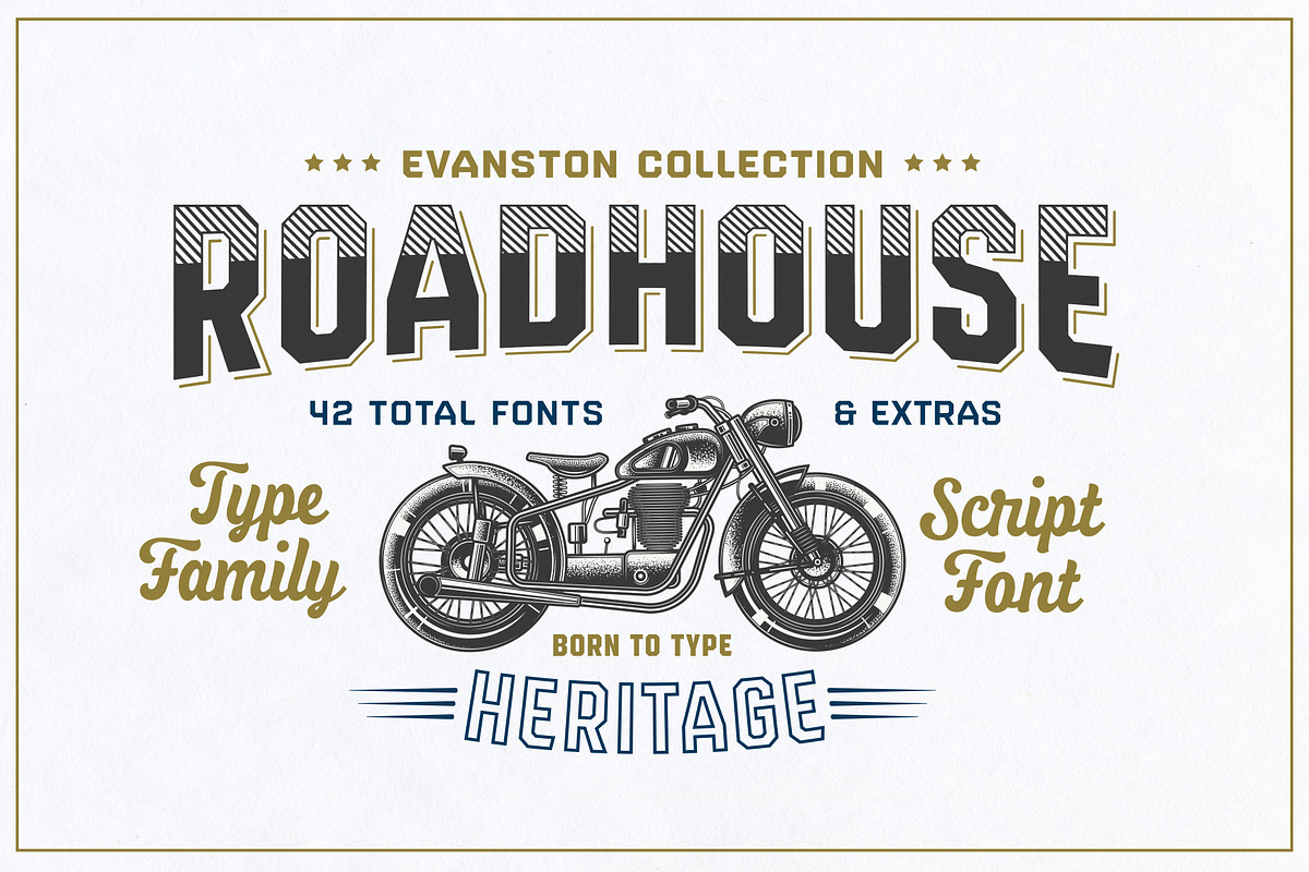 Roadhouse Collection, a Script Font by Kimmy Design (Photo 1 of 16)