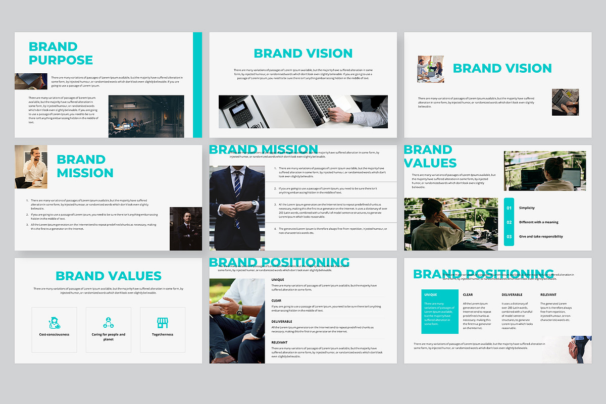 Brand Strategy Keynote Template, a Presentation Template by Gaize (Photo 6 of 14)