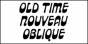 Old Time Nouveau JNL, a Font by Jeff Levine Fonts (Thumbnail 4 of 5)
