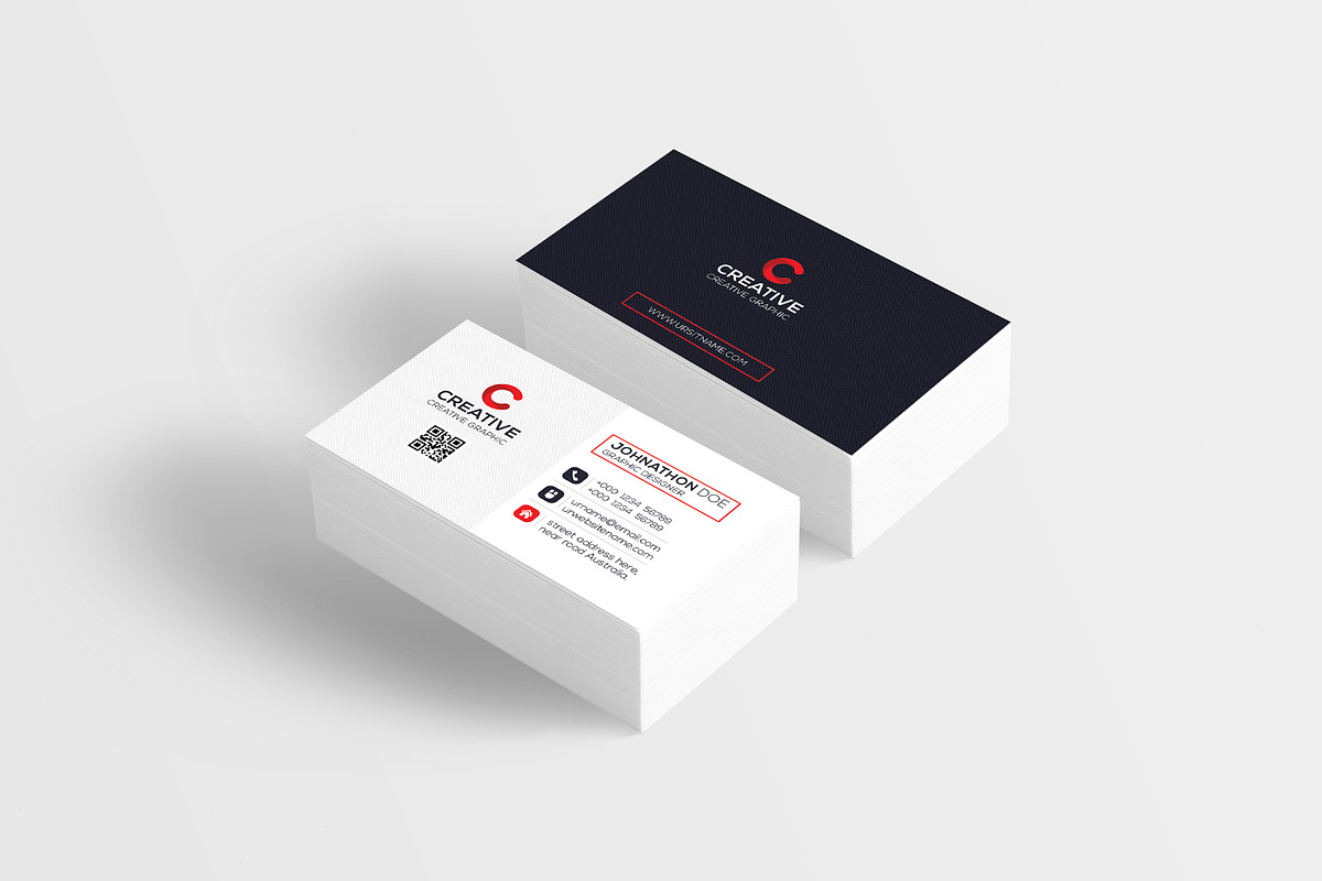 Clean Business Card, a Business Card Template by Creative_Arts (Photo 3 of 7)