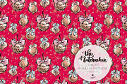 Nutcracker Christmas Magic Patterns, a Pattern Graphic by KaramfilaS (Thumbnail 6 of 21)