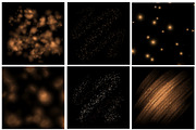 Procreate Glitter Brushes, a Brush Add-On by Elenbushe (Thumbnail 11 of 12)