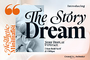 The Story Dream, a Serif Font by joelmaker (Thumbnail 24 of 24)