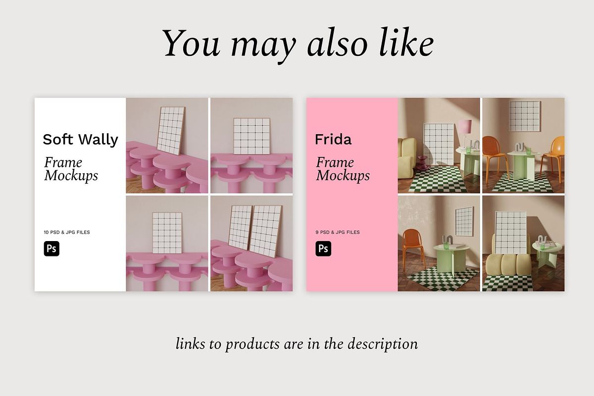 Framed Posters Mockups For Prints, a Print Template by Bonumo (Photo 10 of 10)