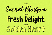 Olivia Jenisen - Hand Drawn Font Duo, a Script Font by Arterfak Project (Thumbnail 5 of 15)