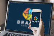 Four Arrows Logo Design Template, a Branding & Logo Template by Amadul11 (Thumbnail 4 of 4)