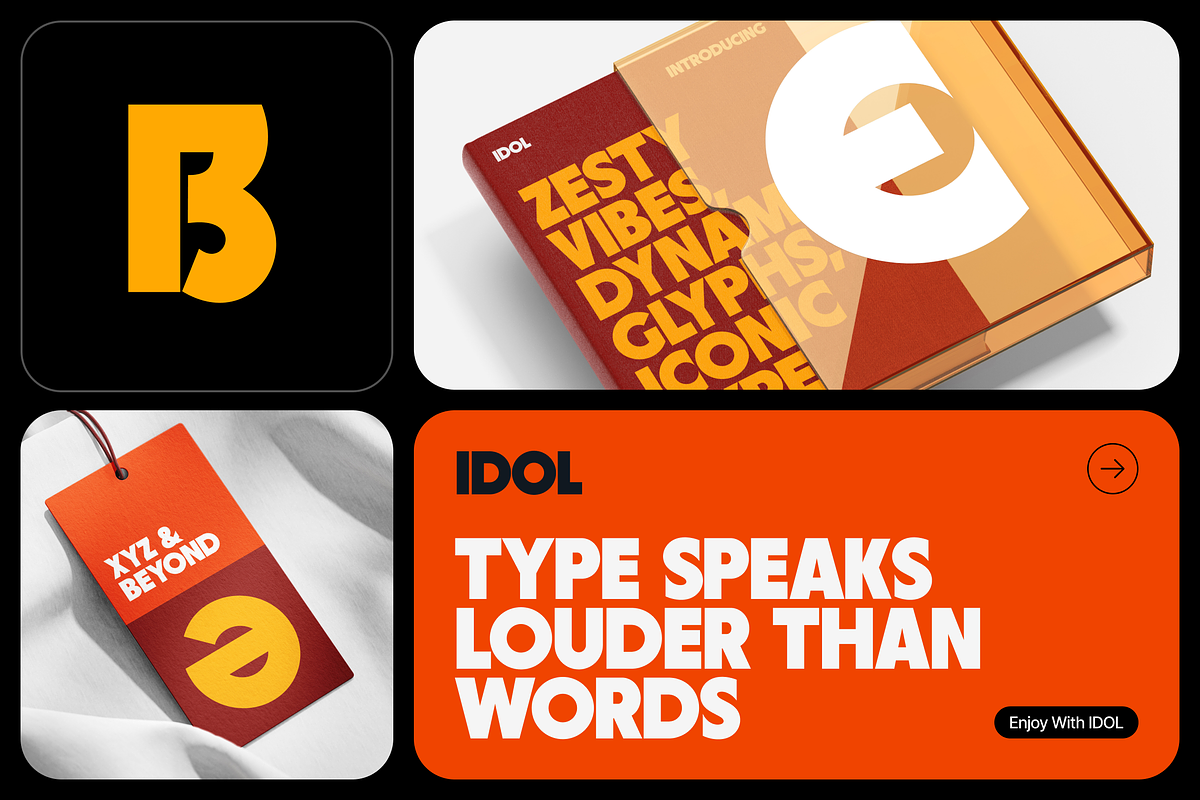 IDOL Poster Font, a Sans Serif Font by kavoon (Photo 2 of 7)