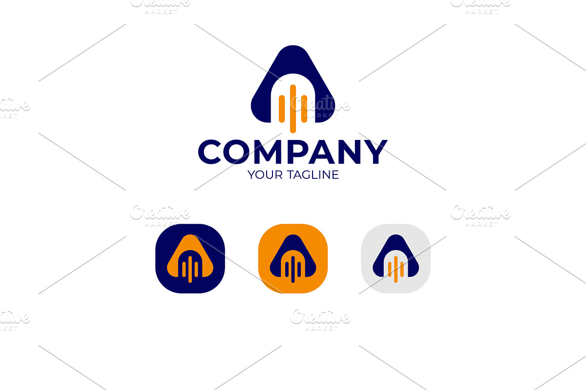 Letter A audio and sound logo, a Branding & Logo Template by bilalanwal (Photo 1 of 3)