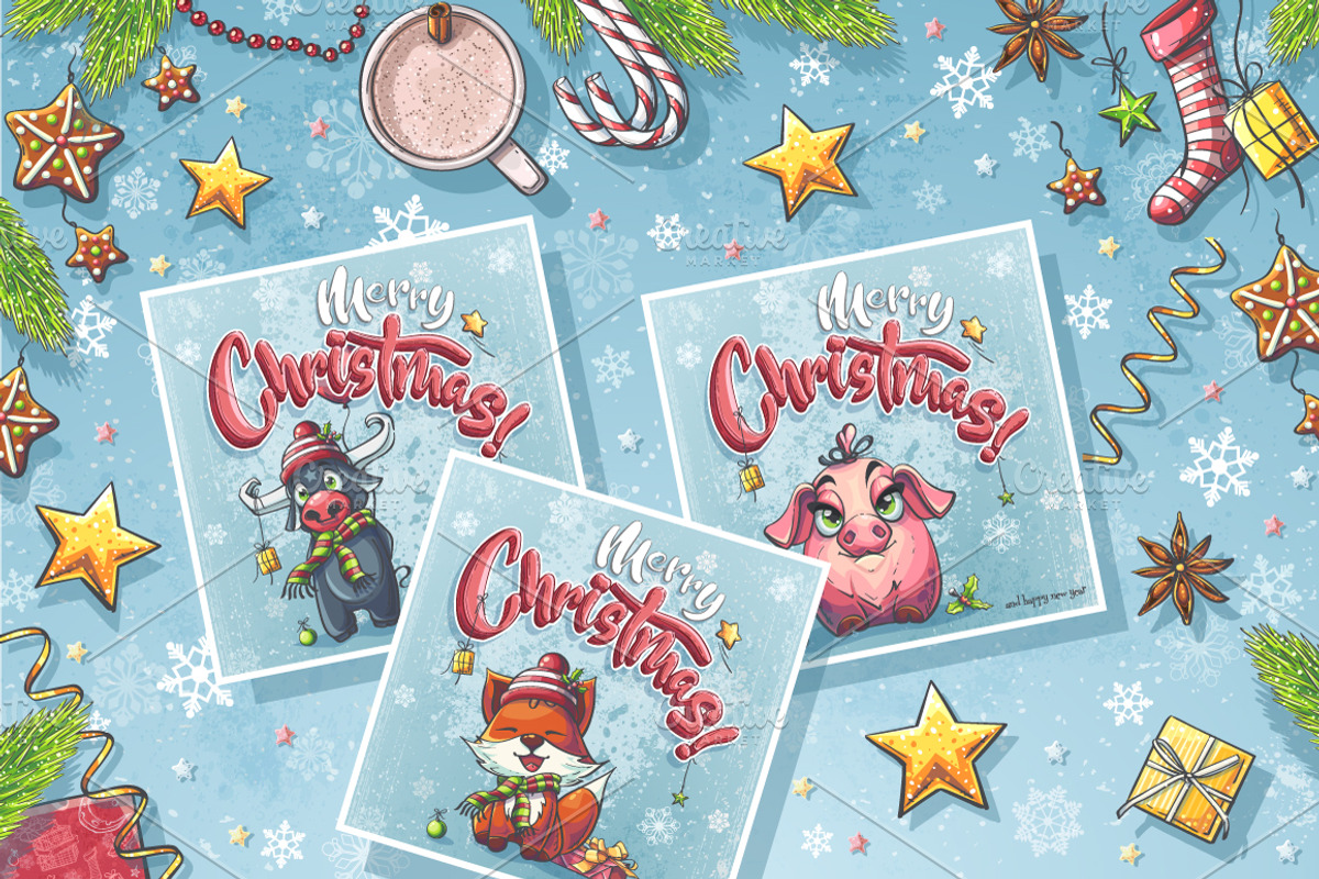 Christmas collection, a Decorative Illustration by Nearbirds (Photo 4 of 5)